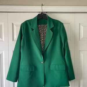 Green Blazer